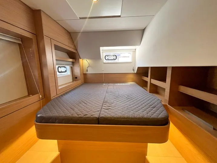 Cabin on Ten, a Bali 4.6 catamaran at Ajaccio, France