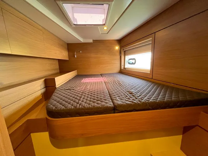 Cabin on Ten, a Bali 4.6 catamaran at Ajaccio, France