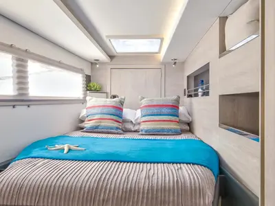 Cabin on Moorings 4500L/10 Crewed, a Leopard 45 catamaran at Road Town, British Virgin Islands