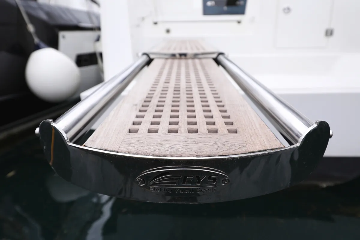 Titan, a Bali 4.8 catamaran at Trogir, Croatia