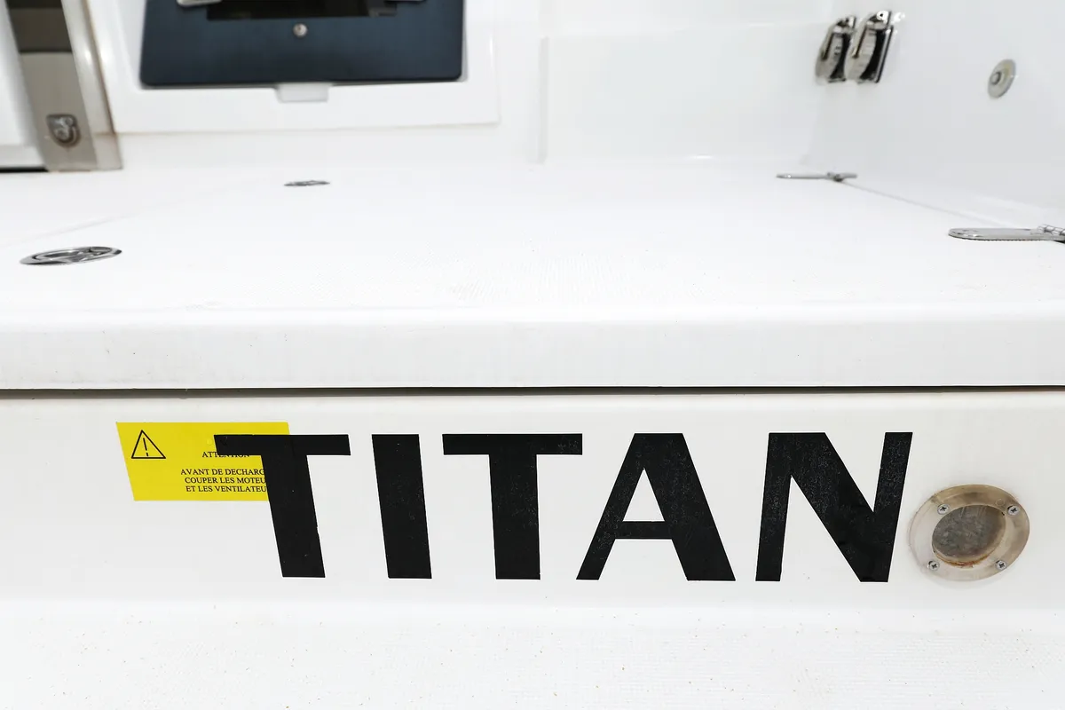 Titan, a Bali 4.8 catamaran at Trogir, Croatia