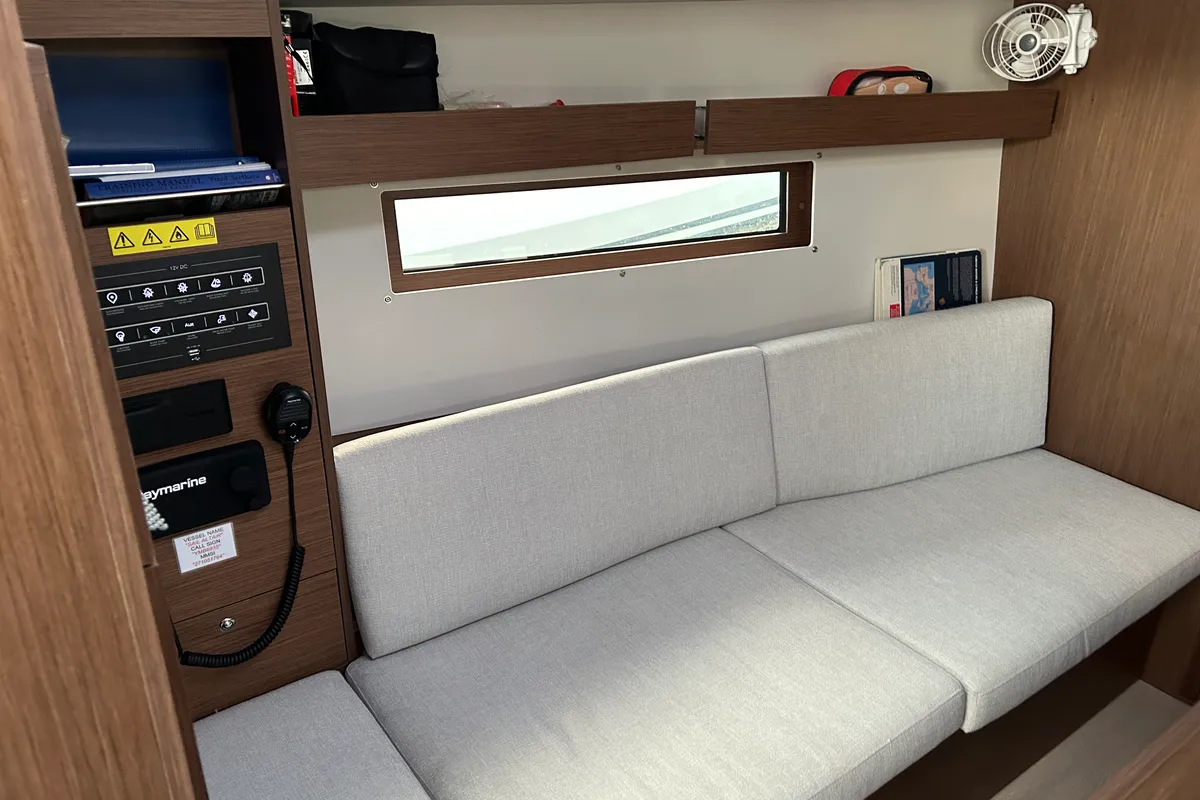 Salon of Sail Altair 1, a Beneteau Oceanis 34.1 sailboat at Marmaris, Turkey