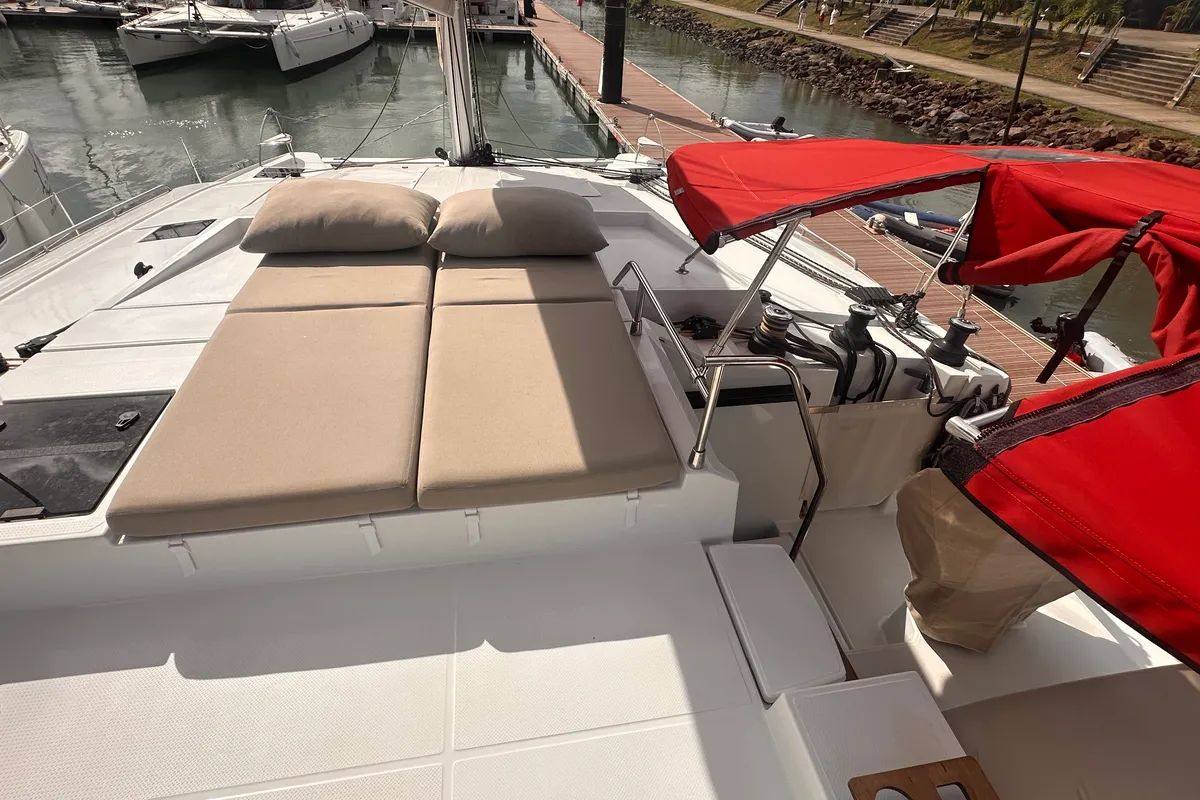 Premium, a Fountaine Pajot Elba 45 catamaran at Alameda, United States