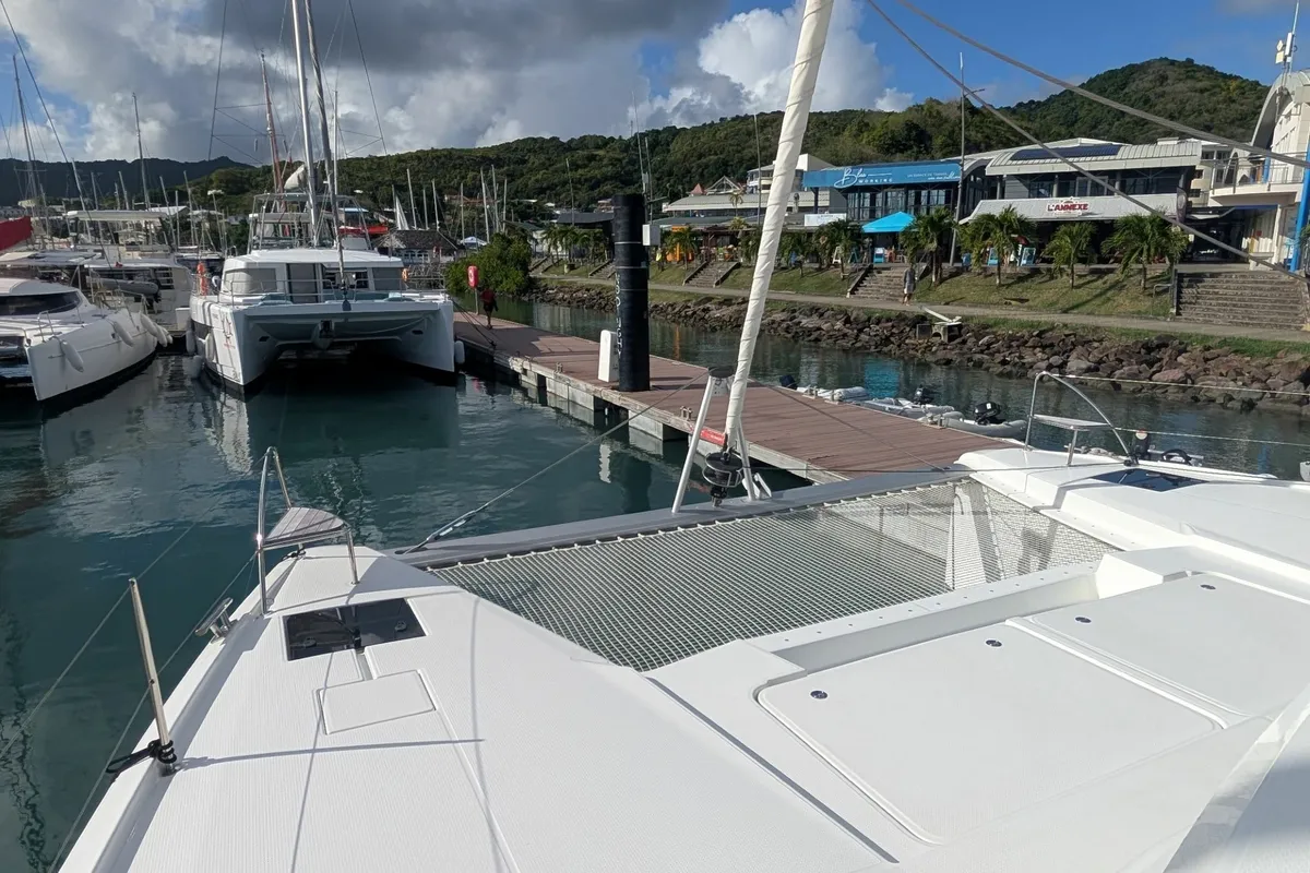 Premium, a Fountaine Pajot Elba 45 catamaran at Alameda, United States