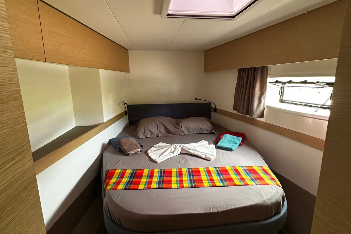 Premium, a Fountaine Pajot Elba 45 catamaran at Alameda, United States