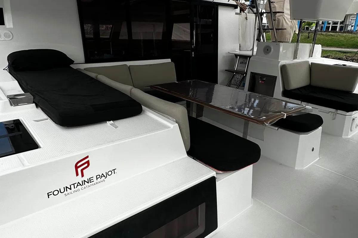 Premium, a Fountaine Pajot Elba 45 catamaran at Alameda, United States