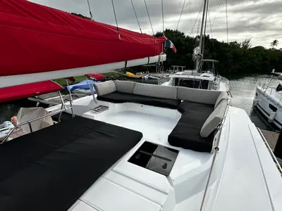 Premium, a Fountaine Pajot Elba 45 catamaran at Alameda, United States