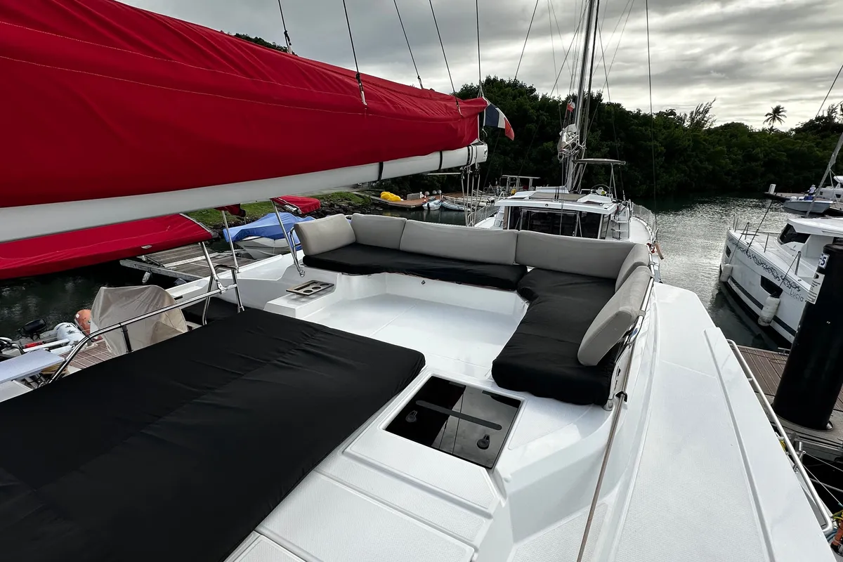 Premium, a Fountaine Pajot Elba 45 catamaran at Alameda, United States