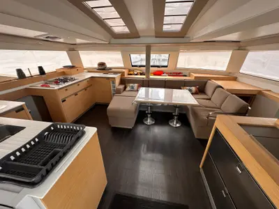 Premium, a Fountaine Pajot Elba 45 catamaran at Alameda, United States