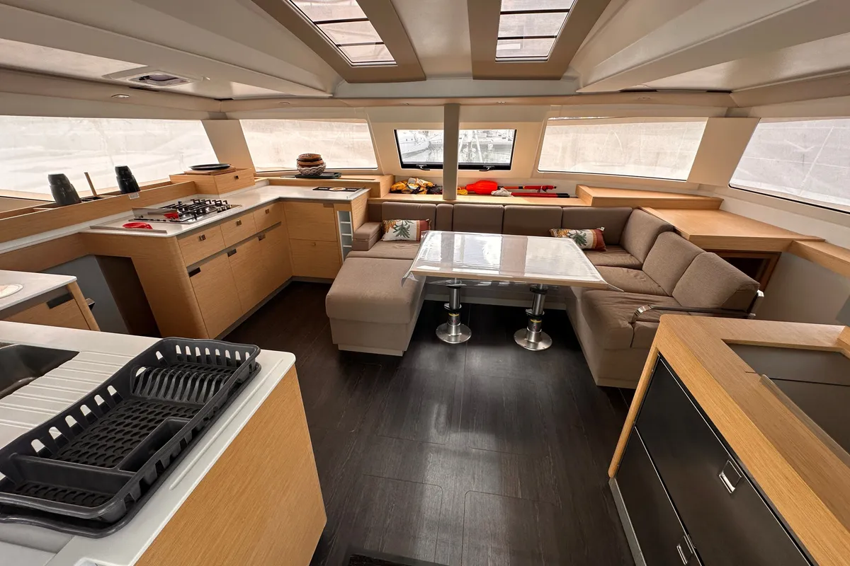 Premium, a Fountaine Pajot Elba 45 catamaran at Alameda, United States