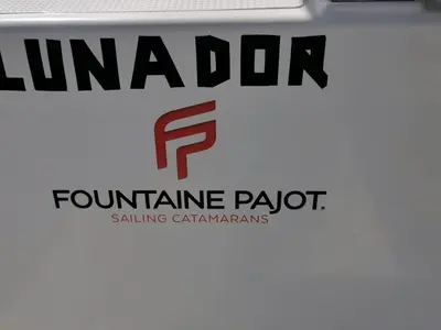 LUNADOR, a Fountaine Pajot Isla 40 catamaran at Propriano, France