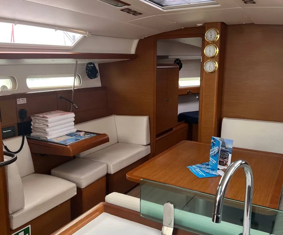 Star Gazer, a Jeanneau Sun Odyssey 419 sailboat at Grad Pula, Croatia