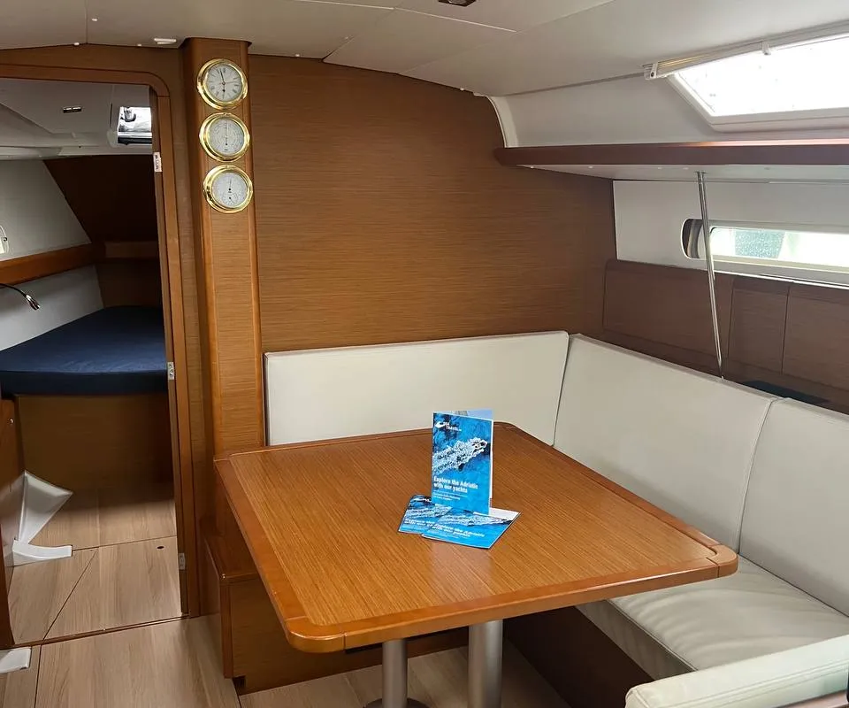 Star Gazer, a Jeanneau Sun Odyssey 419 sailboat at Grad Pula, Croatia