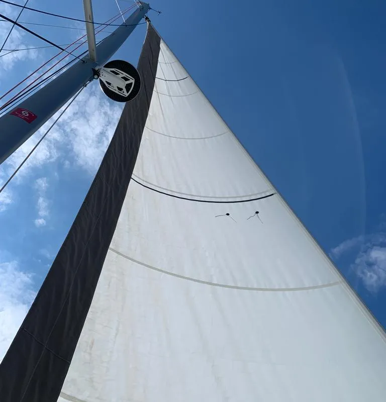 Negroni, a Bali 4.1 catamaran at Capo d'Orlando, Italy