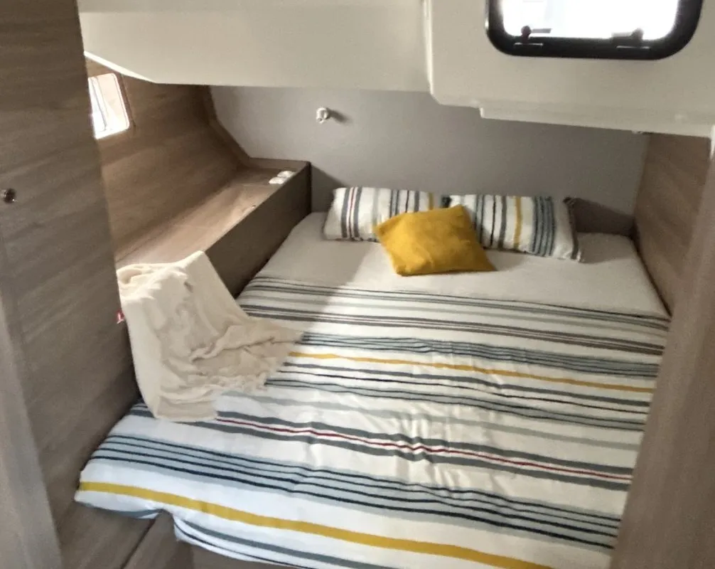 Cabin on B-52, a Beneteau Oceanis 52 sailboat at Split, Croatia