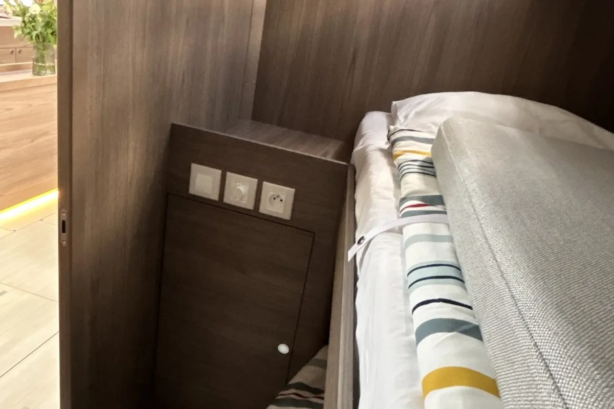 Cabin on B-52, a Beneteau Oceanis 52 sailboat at Split, Croatia