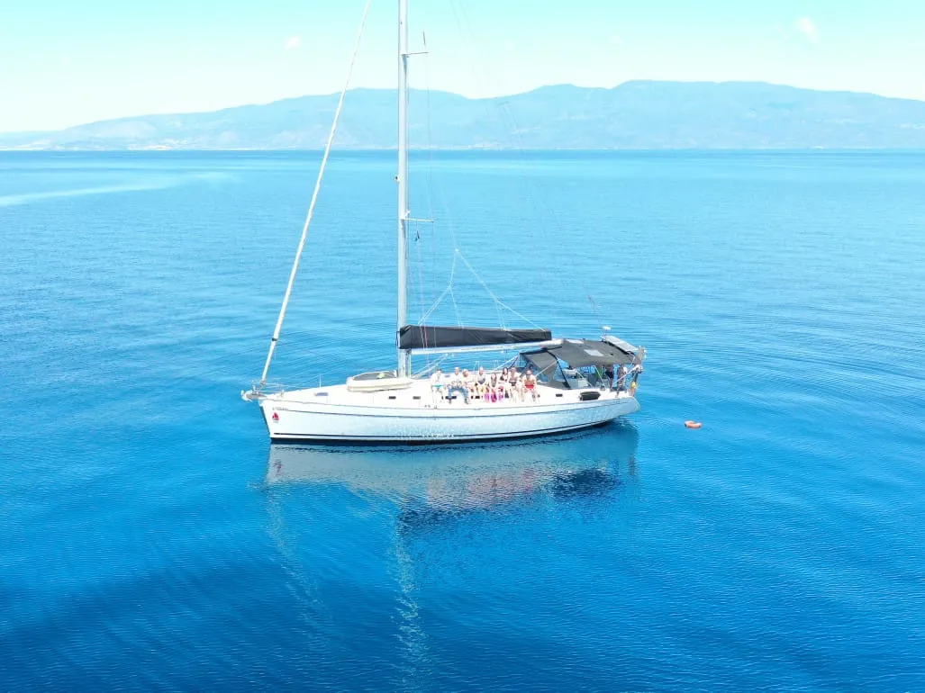 Pearl, a Beneteau Cyclades 50.5 sailboat at Volos, Greece