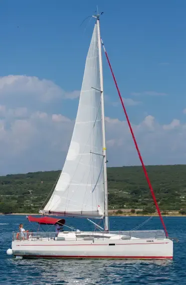 November, a Elan 350 Performance sailboat at Grad Pula, Croatia