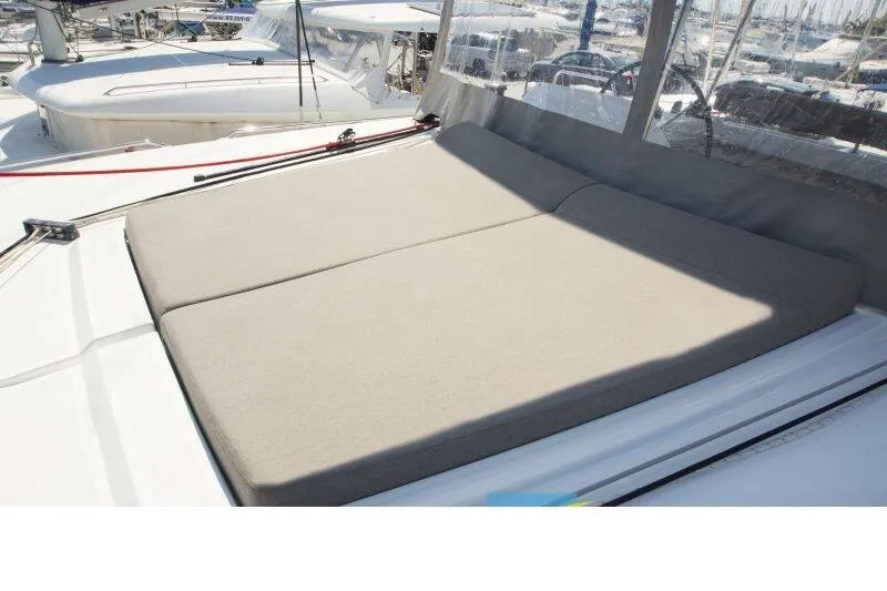 Hydra VIII, a Lagoon 450 Fly catamaran at Athens, Greece