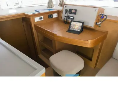 Hydra VIII, a Lagoon 450 Fly catamaran at Athens, Greece