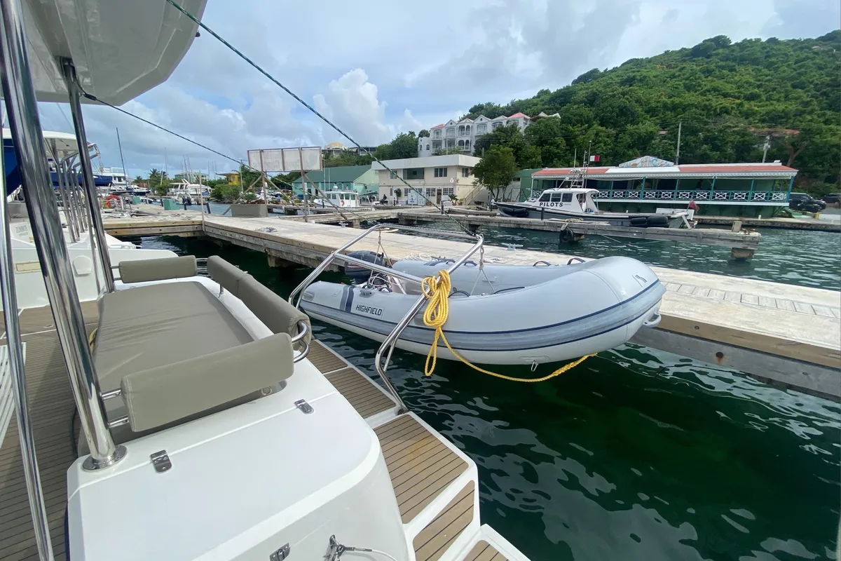 Bali 4.2, a catamaran at Road Town, British Virgin Islands