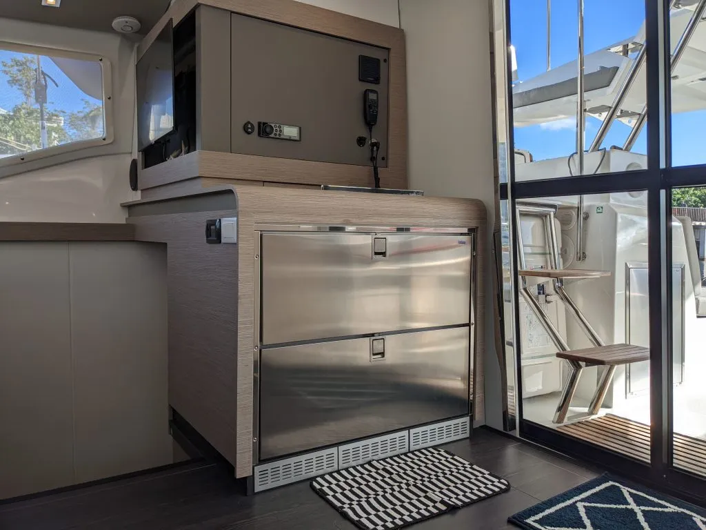 Free To Be, a Fountaine Pajot Elba 45 catamaran at Road Town, British Virgin Islands