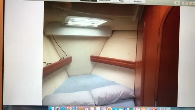 Cabin on Fetard, a Dufour Gib Sea 51 sailboat at Municipal Unit of Lefkada, Greece