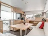 Salon of Roxy I, a Lagoon 40 catamaran at Alameda, United States