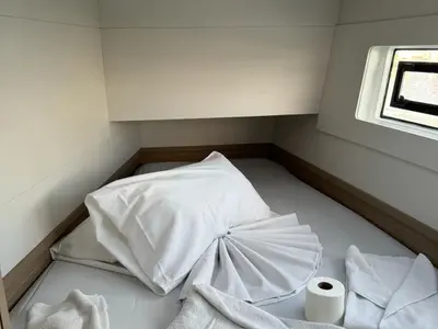 Cabin on Roxy I, a Lagoon 40 catamaran at Alameda, United States