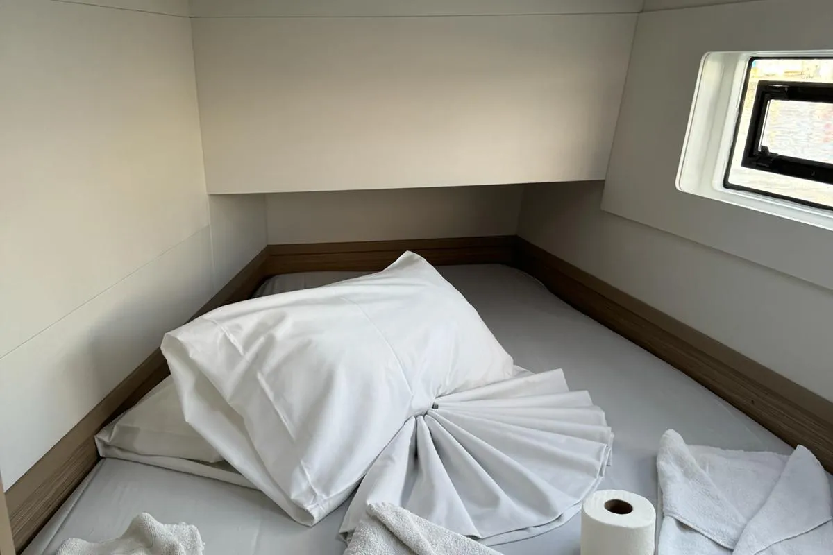 Cabin on Roxy I, a Lagoon 40 catamaran at Alameda, United States