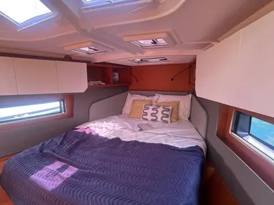 Zephyr, a Dufour 41 sailboat at Ajaccio, France
