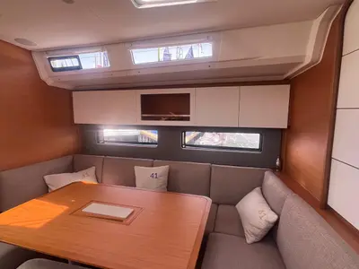 Zephyr, a Dufour 41 sailboat at Ajaccio, France