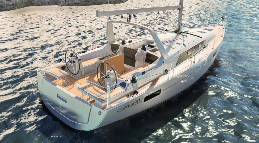 Magdalena, a Beneteau Oceanis 41.1 sailboat at Marseille, France
