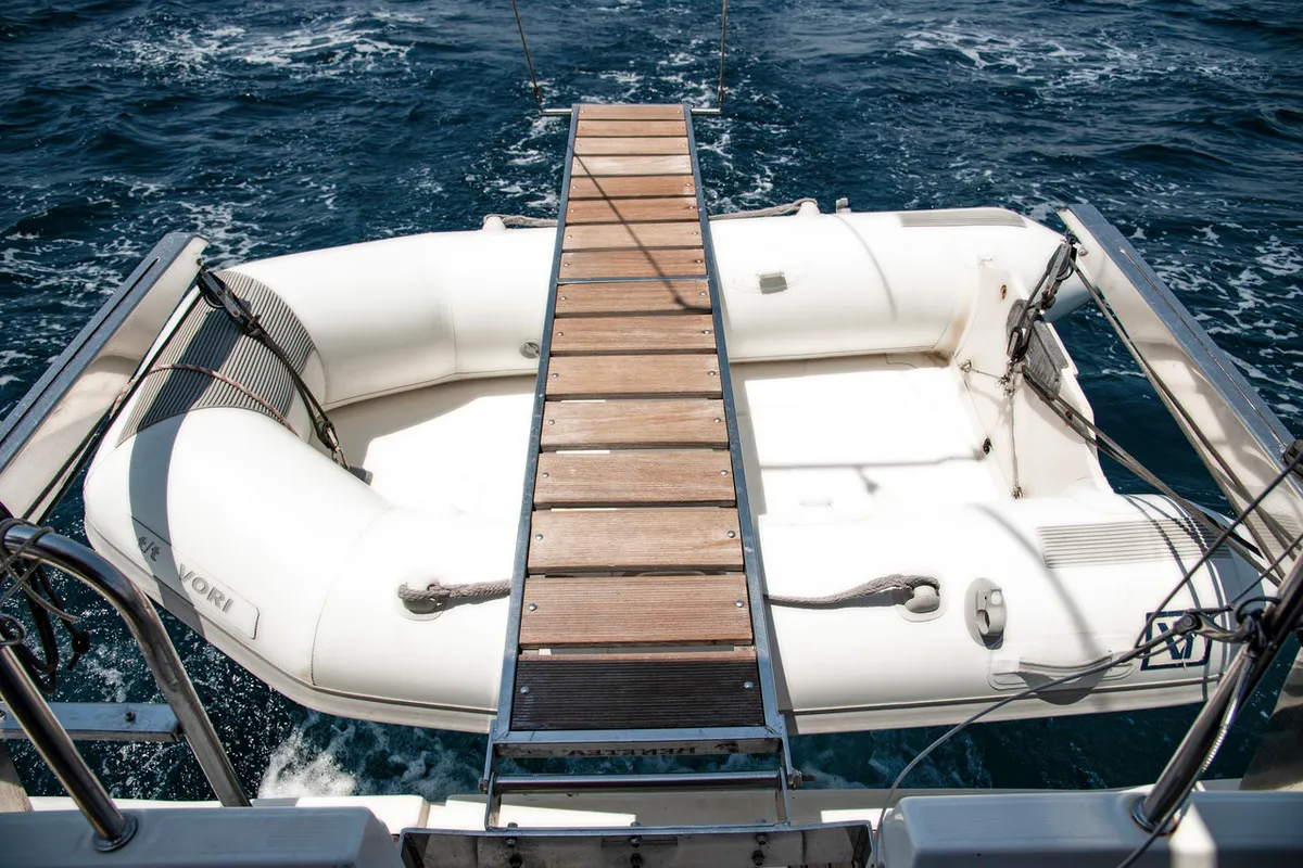 Vori, a Beneteau Oceanis Clipper 473 sailboat at Athens, Greece