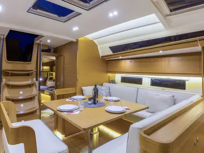 Sunshine Planet, a Dufour 520 GL sailboat at Marsala, Italy