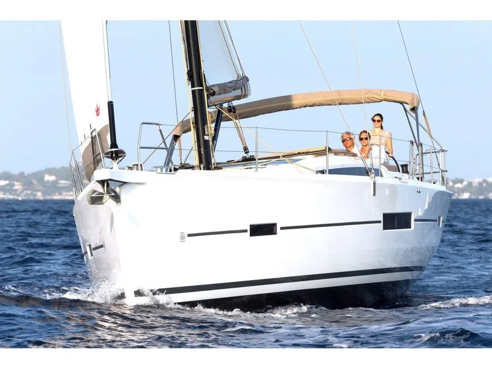 Sunshine Planet, a Dufour 520 GL sailboat at Marsala, Italy