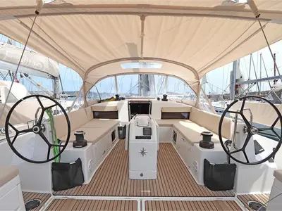 Jeanneau Sun Odyssey 490, a sailboat at Preveza, Greece
