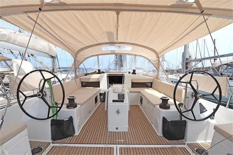 Jeanneau Sun Odyssey 490, a sailboat at Preveza, Greece