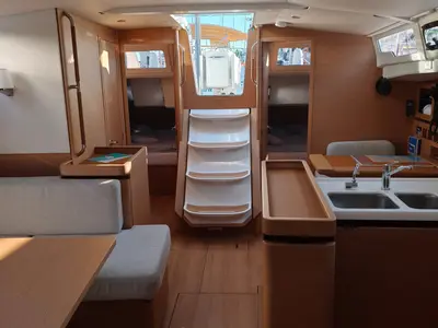 Jeanneau Sun Odyssey 490, a sailboat at Preveza, Greece