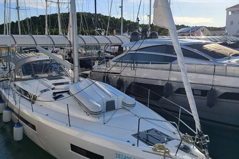 Jeanneau Sun Odyssey 490, a sailboat at Preveza, Greece