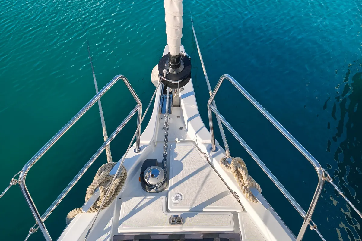 Jeanneau Sun Odyssey 490, a sailboat at Preveza, Greece
