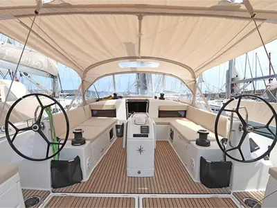 Jeanneau Sun Odyssey 490, a sailboat at Preveza, Greece