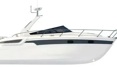 Twilly, a Bavaria S29 motorboat at Punat, Croatia