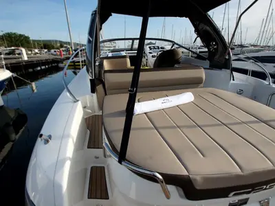 Twilly, a Bavaria S29 motorboat at Punat, Croatia