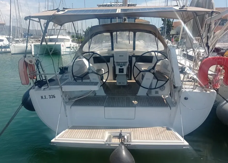 Cabin on Piranha, a Hanse 418 sailboat at Municipal Unit of Lefkada, Greece