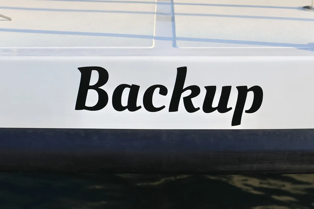 Backup, a Cobra Yachts Futura 40 Grand Horizon motor yacht at Općina Sukošan, Croatia