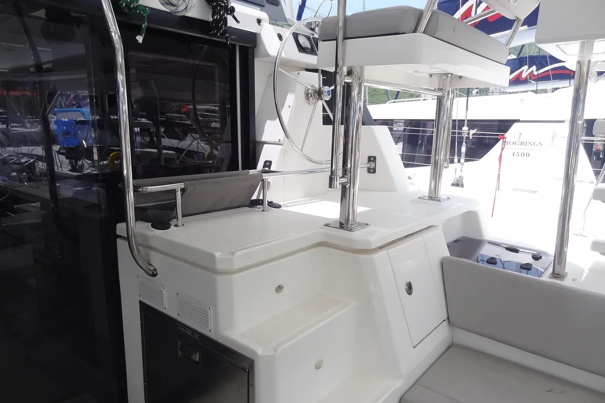 Good Vibrations, a Beneteau Moorings 5000 catamaran at Road Town, British Virgin Islands