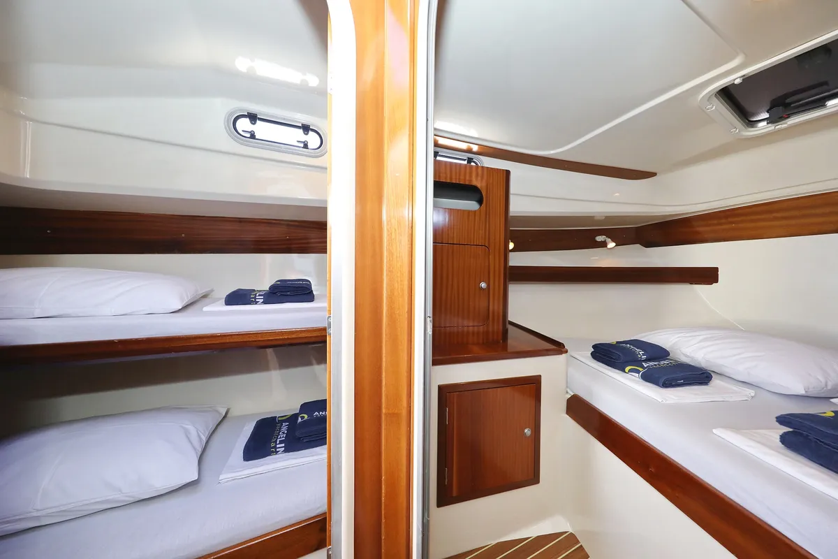 Cabin on Dugi II, a Vektor 950 motorboat at Grad Biograd na Moru, Croatia