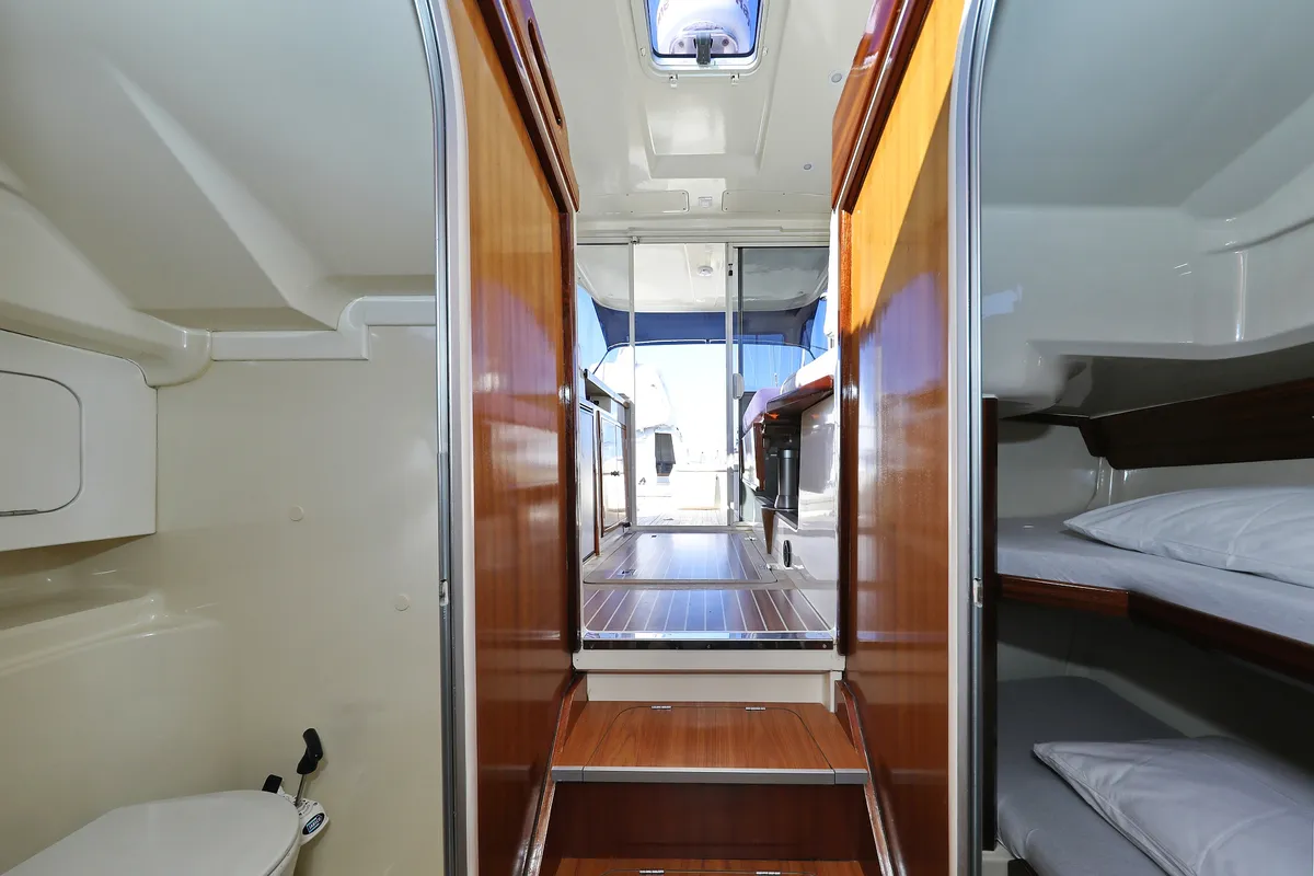 Cabin on Dugi II, a Vektor 950 motorboat at Grad Biograd na Moru, Croatia