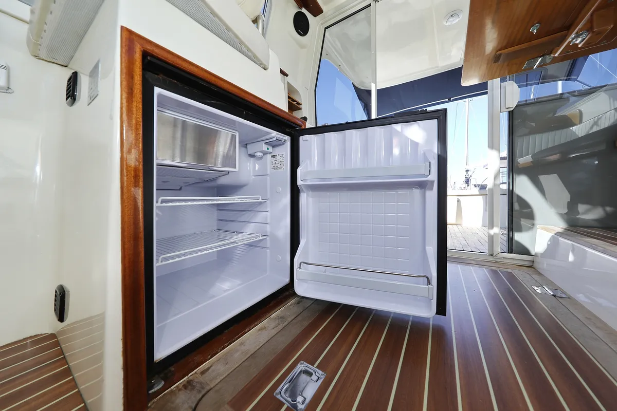 Galley of Dugi II, a Vektor 950 motorboat at Grad Biograd na Moru, Croatia